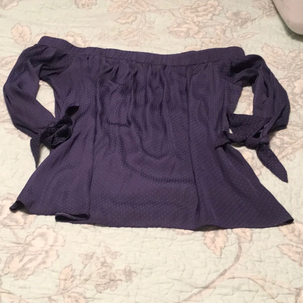 Off the shoulder blouse
